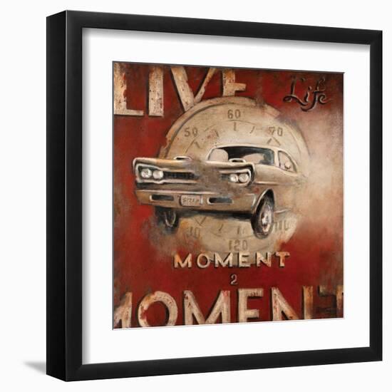 Live Life-Janet Kruskamp-Framed Art Print