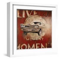 Live Life-Janet Kruskamp-Framed Art Print