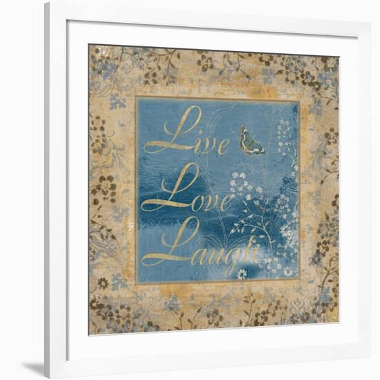 Live Love Laugh-Artique Studio-Framed Art Print