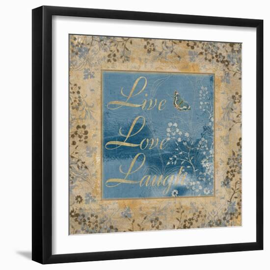 Live Love Laugh-Artique Studio-Framed Art Print