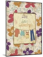 Live Love Laundry-Piper Ballantyne-Mounted Art Print