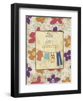 Live Love Laundry-Piper Ballantyne-Framed Art Print