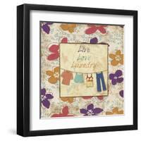 Live Love Laundry-Piper Ballantyne-Framed Art Print