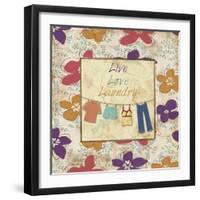 Live Love Laundry-Piper Ballantyne-Framed Art Print