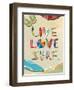 Live Love Surf-Scott Westmoreland-Framed Art Print