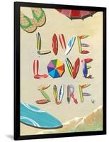 Live Love Surf-Scott Westmoreland-Framed Art Print