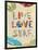 Live Love Surf-Scott Westmoreland-Framed Art Print