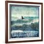 Live Love Surf-Charlie Carter-Framed Art Print