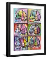 Live Music 6Up-Dean Russo-Framed Giclee Print