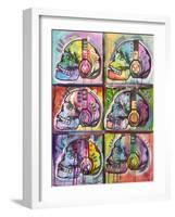 Live Music 6Up-Dean Russo-Framed Giclee Print