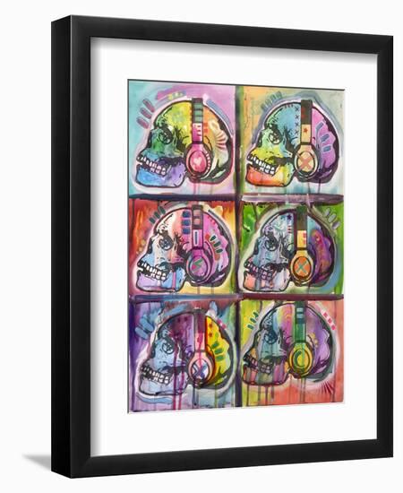 Live Music 6Up-Dean Russo-Framed Premium Giclee Print