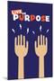 Live On Purpose-null-Mounted Poster