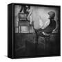 Live Television-Jay Satriani-Framed Stretched Canvas