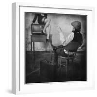 Live Television-Jay Satriani-Framed Photographic Print