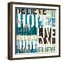 Live the Dream II-Mo Mullan-Framed Art Print