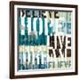 Live the Dream II-Mo Mullan-Framed Art Print