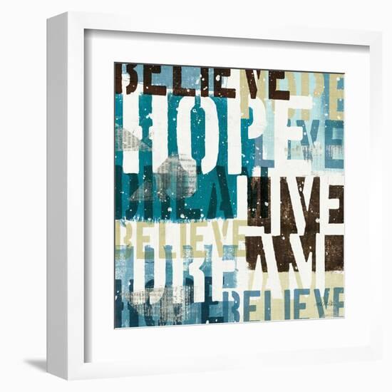 Live the Dream II-Mo Mullan-Framed Art Print