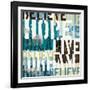 Live the Dream II-Mo Mullan-Framed Art Print