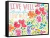 Live Well-Sara Berrenson-Framed Stretched Canvas