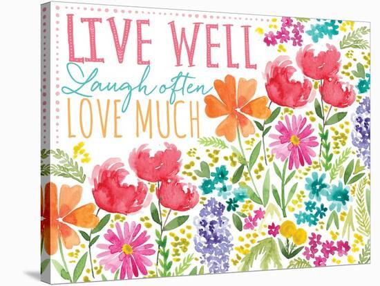 Live Well-Sara Berrenson-Stretched Canvas