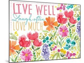 Live Well-Sara Berrenson-Mounted Art Print