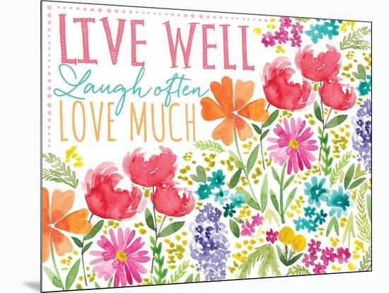 Live Well-Sara Berrenson-Mounted Art Print