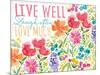 Live Well-Sara Berrenson-Mounted Art Print