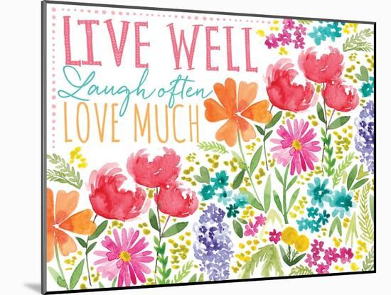 Live Well-Sara Berrenson-Mounted Art Print