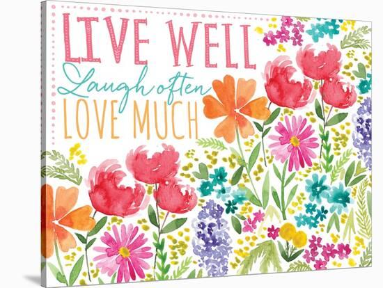 Live Well-Sara Berrenson-Stretched Canvas