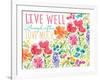 Live Well-Sara Berrenson-Framed Art Print