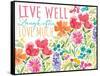 Live Well-Sara Berrenson-Framed Stretched Canvas