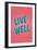 Live Well-null-Framed Art Print