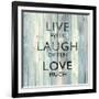 Live Well-Jamie MacDowell-Framed Art Print