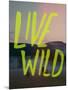 Live Wild Elk-Leah Flores-Mounted Giclee Print