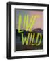 Live Wild Elk-Leah Flores-Framed Premium Giclee Print