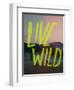 Live Wild Elk-Leah Flores-Framed Premium Giclee Print