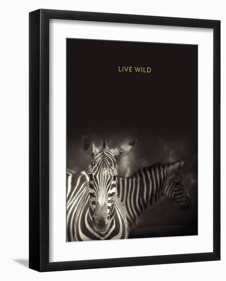 Live Wild - Luxe-Irene Suchocki-Framed Giclee Print