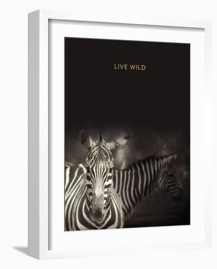 Live Wild - Luxe-Irene Suchocki-Framed Giclee Print