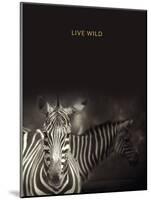 Live Wild - Luxe-Irene Suchocki-Mounted Giclee Print