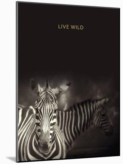 Live Wild - Luxe-Irene Suchocki-Mounted Giclee Print