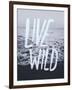 Live Wild Ocean-Leah Flores-Framed Premium Giclee Print