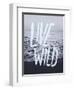 Live Wild Ocean-Leah Flores-Framed Giclee Print