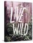 Live Wild Oregon-Leah Flores-Stretched Canvas