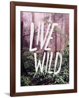 Live Wild Oregon-Leah Flores-Framed Giclee Print