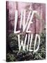 Live Wild Oregon-Leah Flores-Stretched Canvas