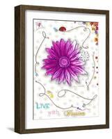 Live with Passion-Megan Duncanson-Framed Giclee Print