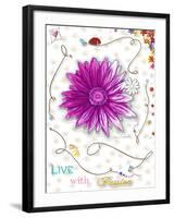 Live with Passion-Megan Duncanson-Framed Giclee Print