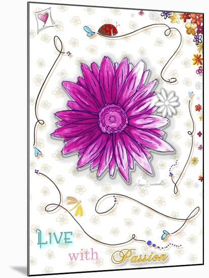 Live with Passion-Megan Duncanson-Mounted Giclee Print