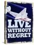 Live Without Regret-null-Stretched Canvas