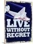 Live Without Regret-null-Mounted Premium Giclee Print